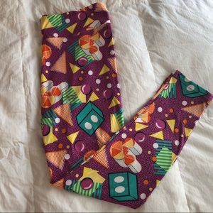 LuLaRoe - Tall and curvy leggings Mickey Retro